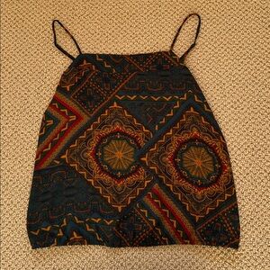 EVEREVE NWT Allison Joy Colette Square Neck Cami Blouse // M